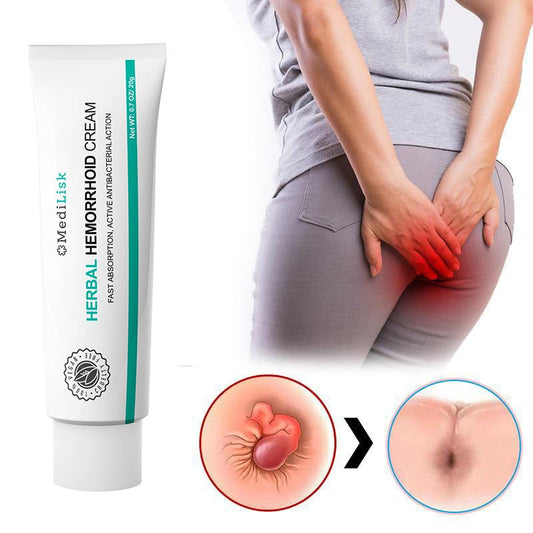 Crema MediLisk Herbal para Hemorroides