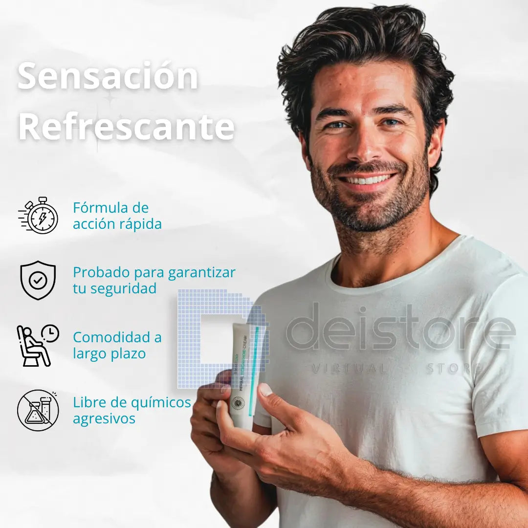 Crema MediLisk Herbal para Hemorroides