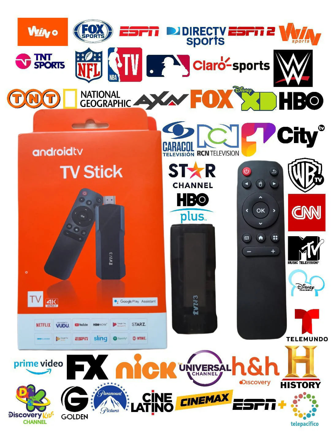 Tv Stick Android 14.0 con Magis TV