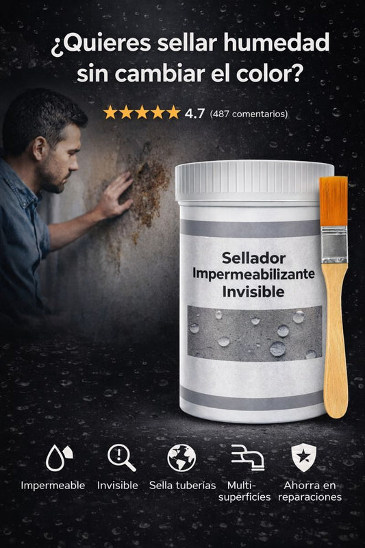 Sellador impermeabilizante invisible