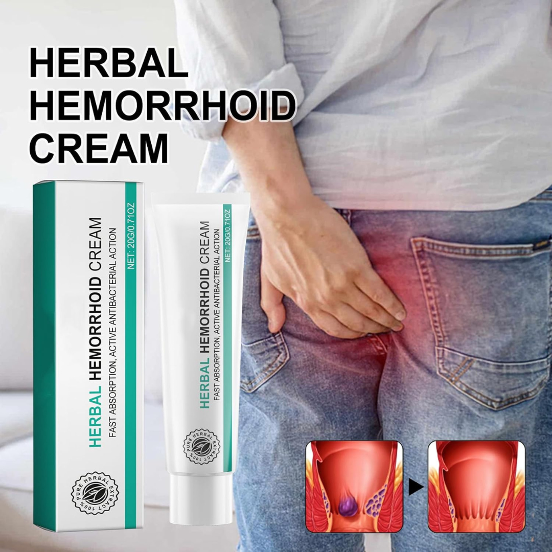 Crema MediLisk Herbal para Hemorroides