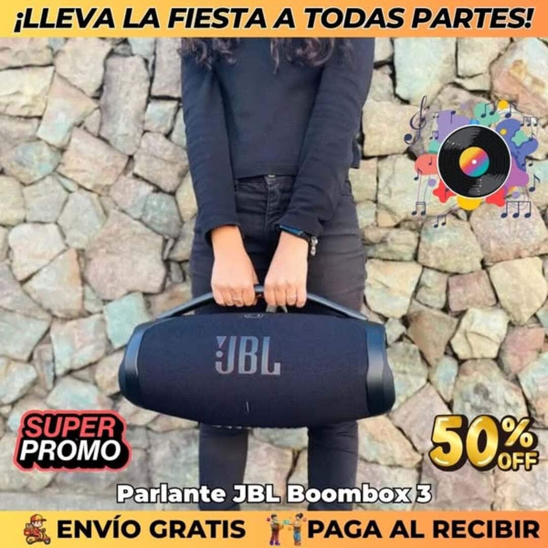 JBL Boombox 3: Tu Música Favorita Con El Mejor Sonido 🎶
