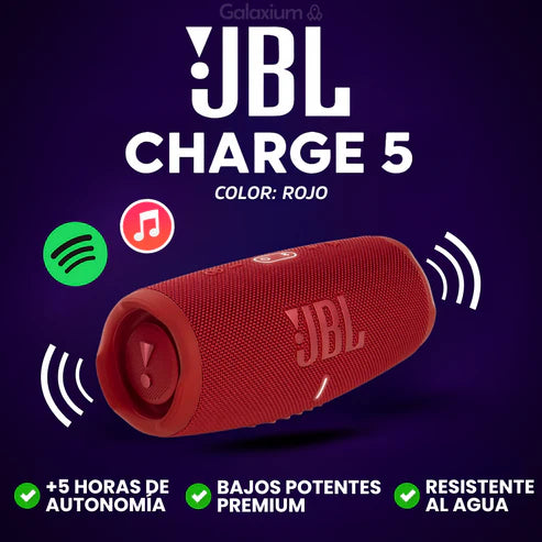 PARLANTE JBL CHARGE 5 (1.1) | SONIDO PREMIUM