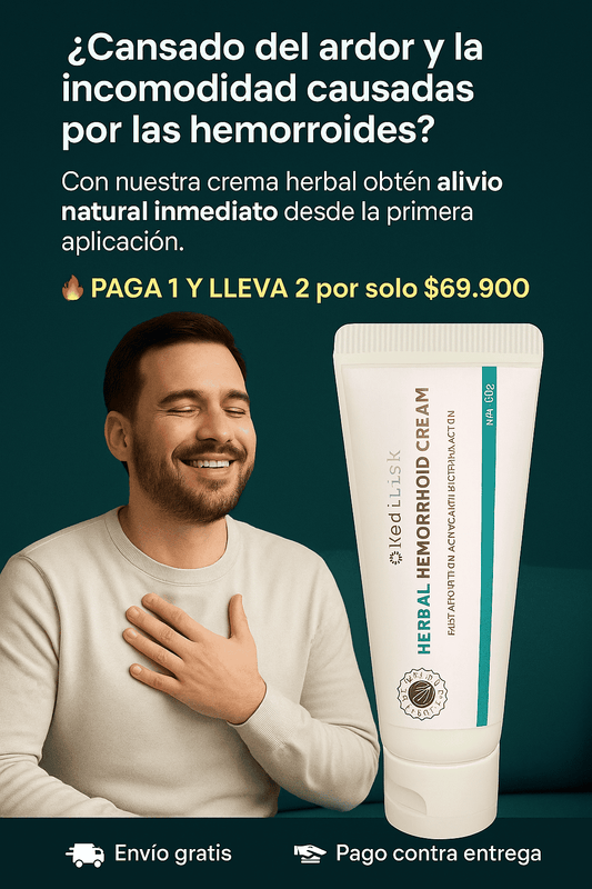 Crema Herbal para Hemorroides  PAGA 1 LLEVA 2