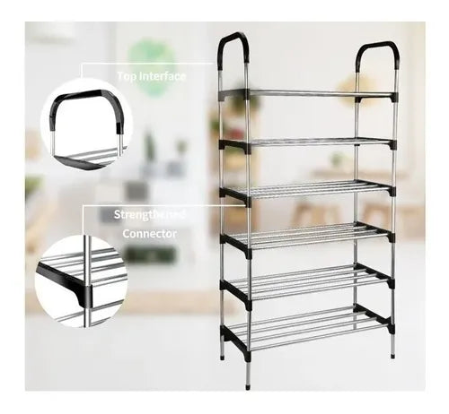 Organizador Zapatero Metálico 6 Niveles