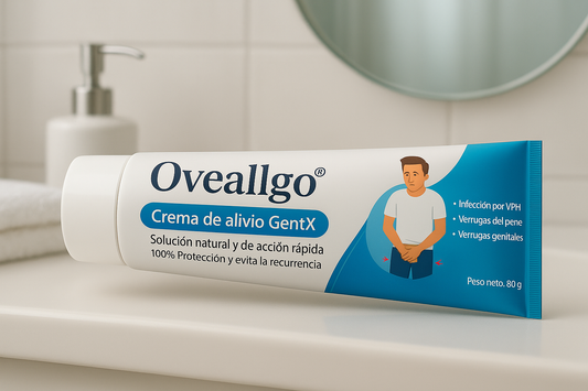 Oveallgo® – Crema para el alivio de las verrugas íntimas VPH - Ideal para hombres y mujeres