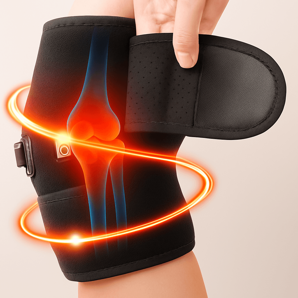 Rodillera ortopedica de calor : alivia  el dolor de rodilla causado por la artritis y las lesiones